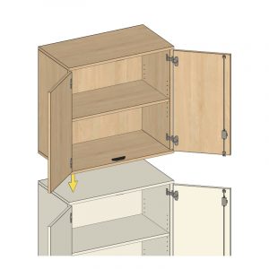 Aktenschrank Aufsatz