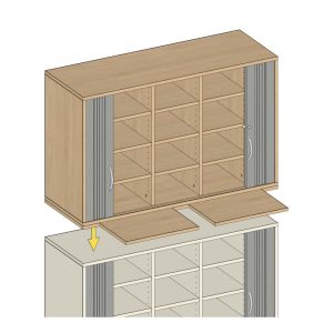 Rollladen-Postverteiler Aufsatz